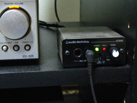 audio technica AT-MA2（マイクアンプ）